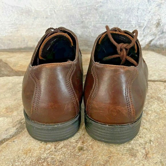 Johnston & Murphy Mens Sz 9 M Brown Waterproof XC4 System Dress Shoes - Picture 7 of 11